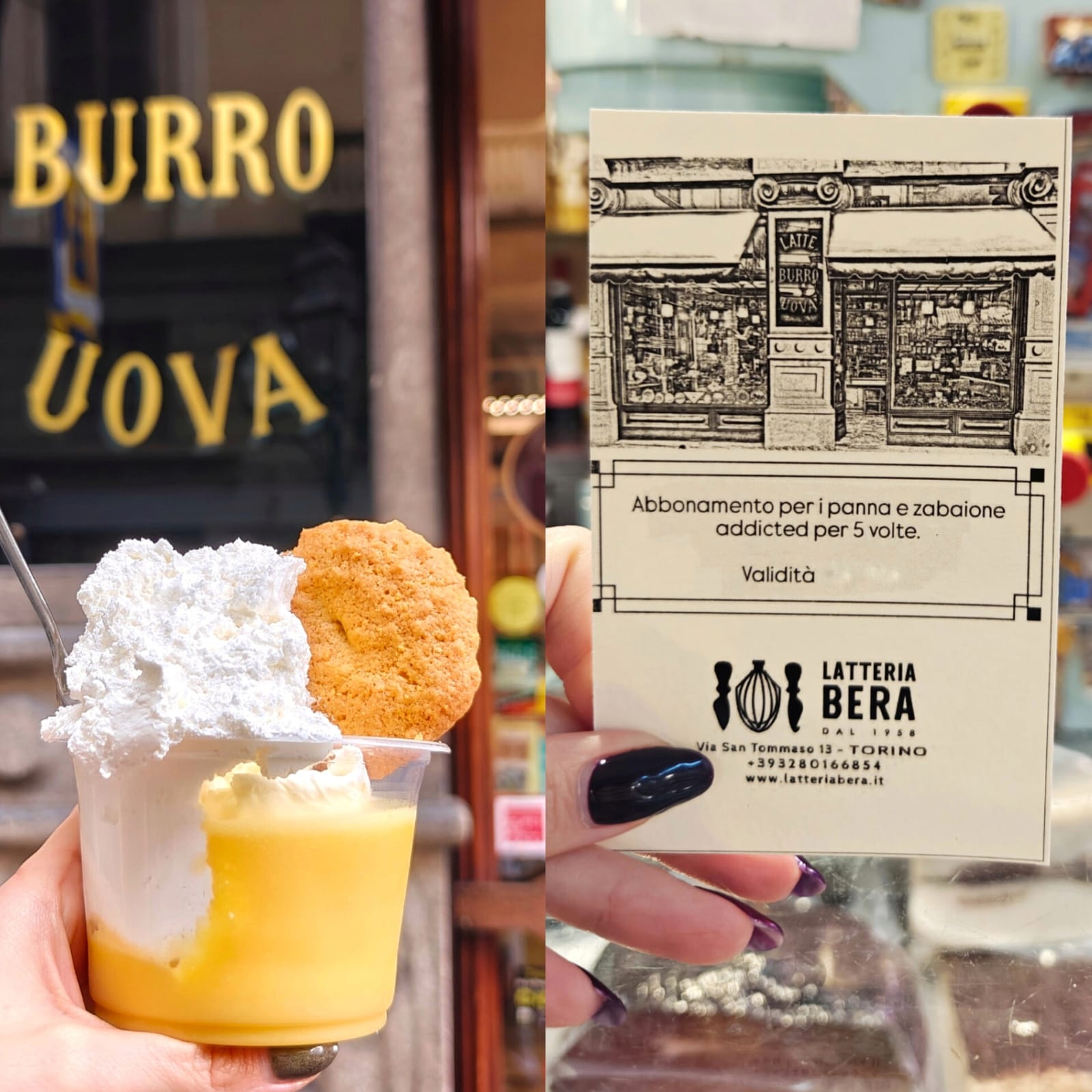 Regala Panna e Zabaione da asporto